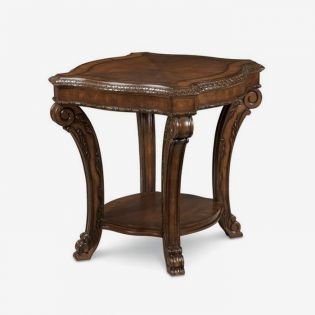  43304 Old World  End Table