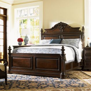  Island Traditions 548 King Panel Bed 
