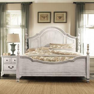B3341-BRMPoster Bed (침대+협탁+화장대)