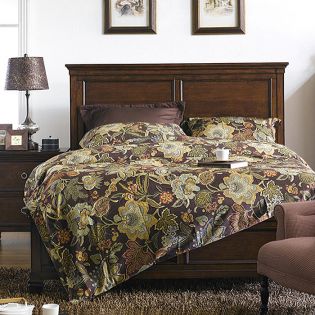  Tamarack-Brown  Queen Panel Bed(침대+협탁+화장대)