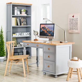 Tara-Grey-Desk  Wooden Desk