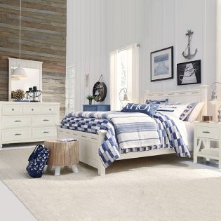   Lake House 8971  Queen Poster Bed (침대+협탁+화장대)