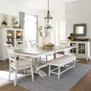 661W Whitney-8Extension Dining Set