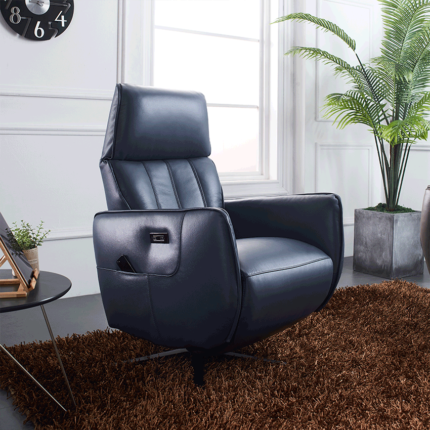 RS-11693-TVCHLeather Recliner Chair