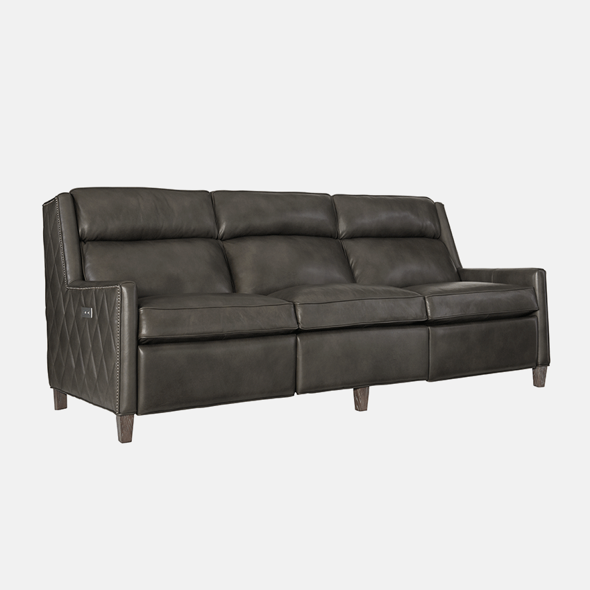 427RLOLeather Recliner Sofa