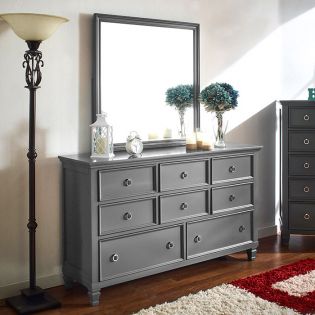  Tamarack-Grey  Drawer Dresser