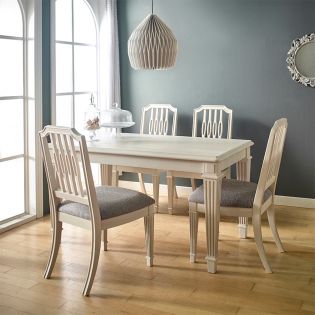  Caraway-4  Dining Set (1 Table + 4 Chair)