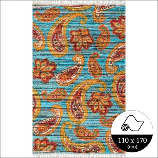 HAR08Blue Multi (110x170cm)