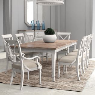 Palisade 273220  Dining Set  (1 Table + 2 Arm + 4 Side)