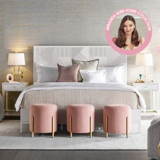  Miranda Kerr 956250  Panel Bed  (침대+화장대+협탁)