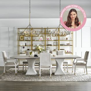  Miranda Kerr 956658  Dining Set  (1 Table +2 Arm+ 4 Side)