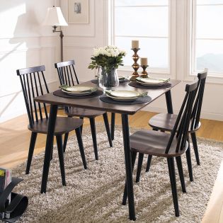 Julie-Black-4Dining Table