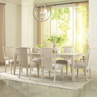 1003 Lilly-8Extension Dining Set