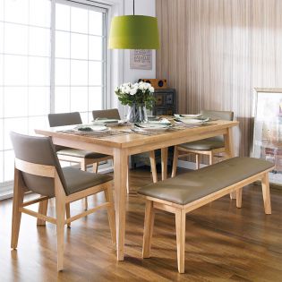  Zodax-6 Natural  Dining Table