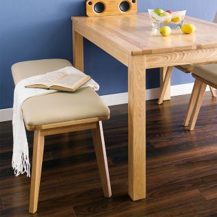 Nana-4 Natural Wooden Bench